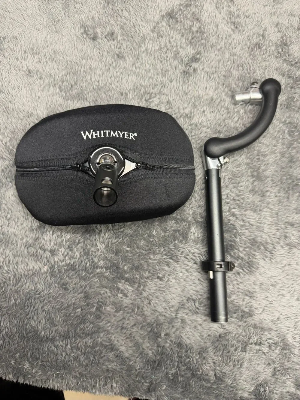 Whitmyer 9” Wheelchair Headrest with Padded Support